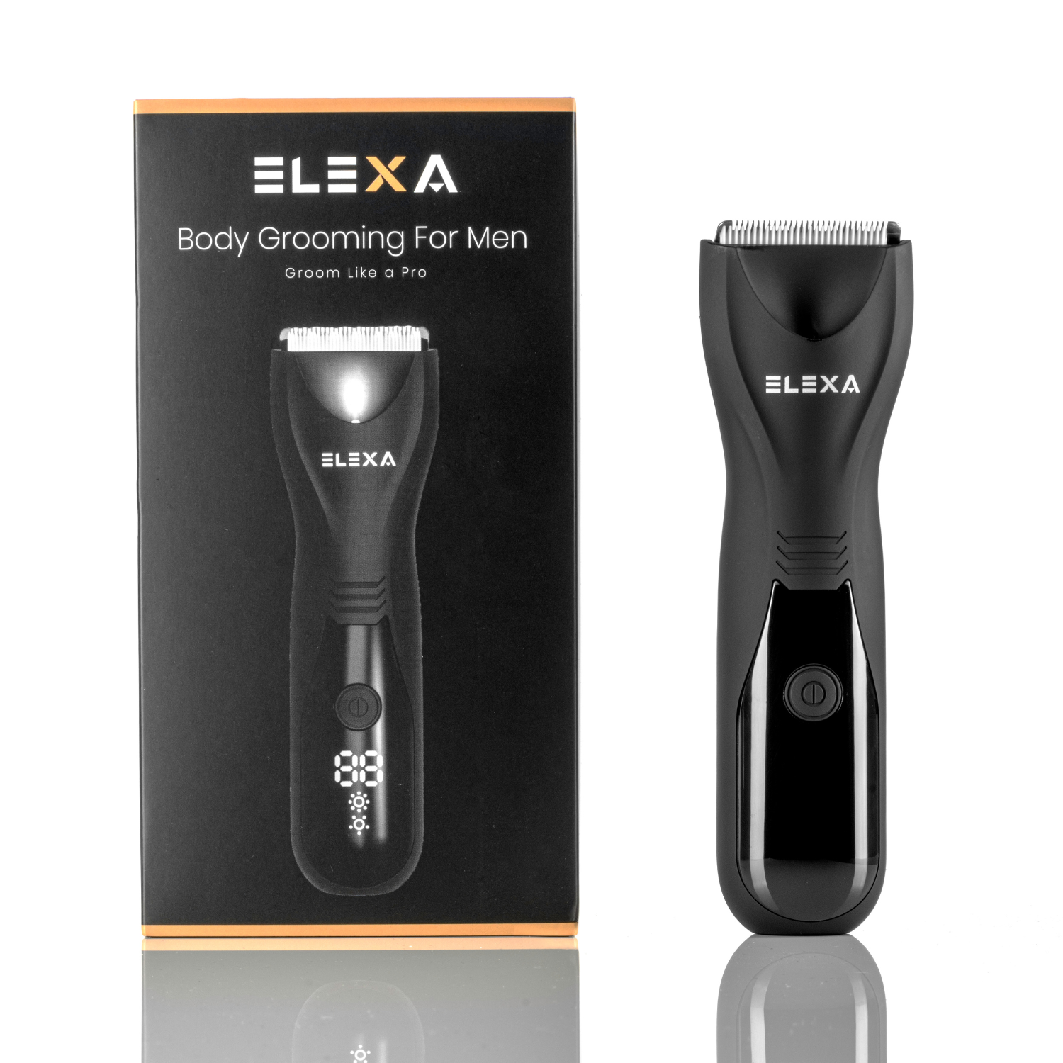 ELEXA - Body groomer voor mannen - Intieme trimmer mannen - Gentlemen shaver 1.0™